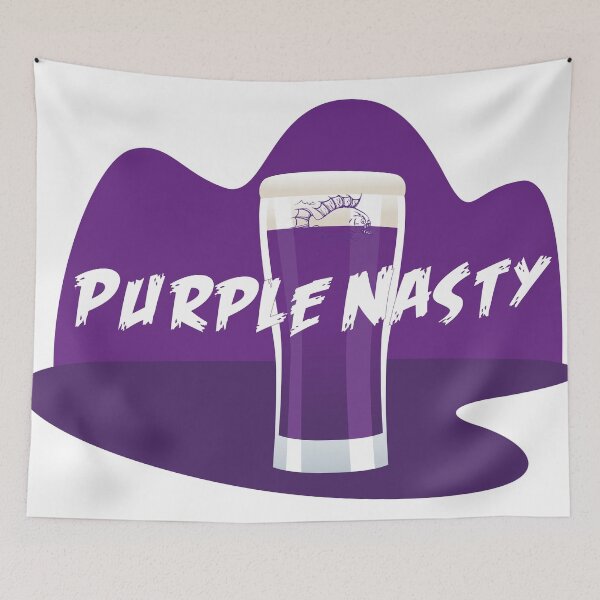 Item preview, Purple Nasty piranha in pint designed and sold by dizzycatbiz.