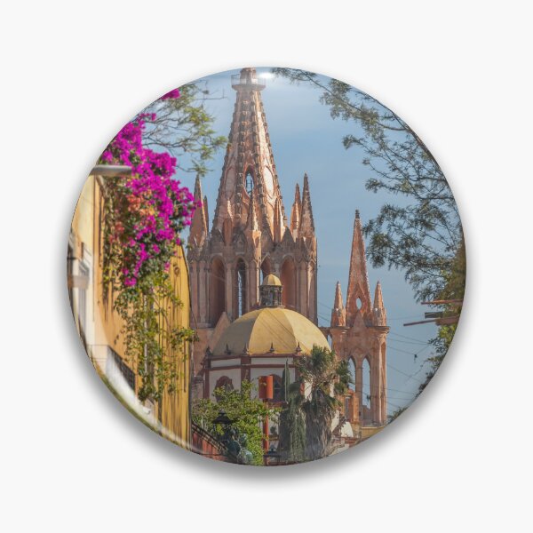 Item preview, México. San Miguel de Allende. Calle con la Iglesia. designed and sold by vadim19.