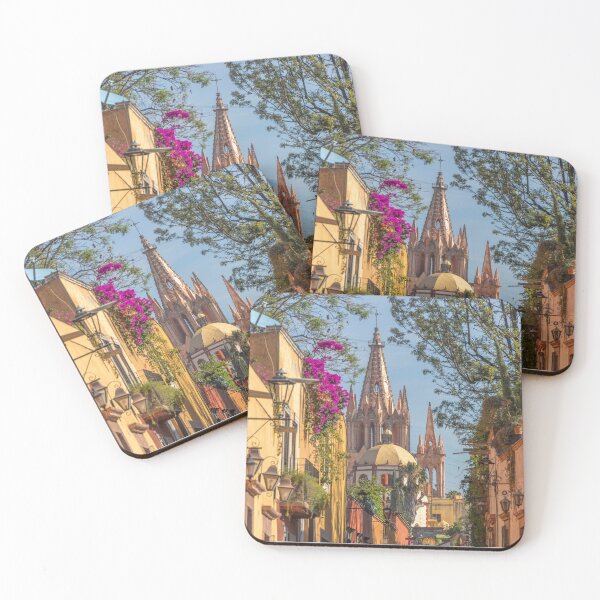 Item preview, Mexico. San Miguel de Allende. Street with the Church. designed and sold by vadim19.
