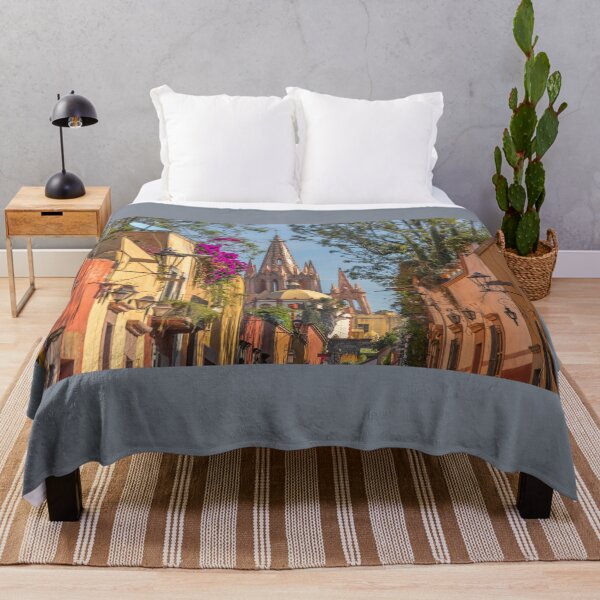 Item preview, Mexico. San Miguel de Allende. Street with the Church. designed and sold by vadim19.