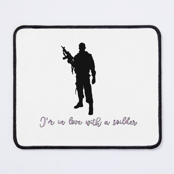 Item preview, I am in love with a soilder designed and sold by SaberPendragon.
