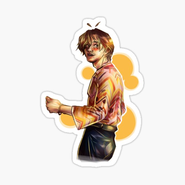 Item preview, saffron yellow Bojan designed and sold by aRoxArts.