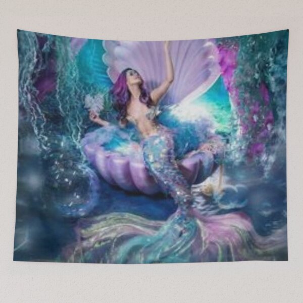 Item preview, Beautiful mermaid Lady in the ocean. designed and sold by Lan thi Nguyen.