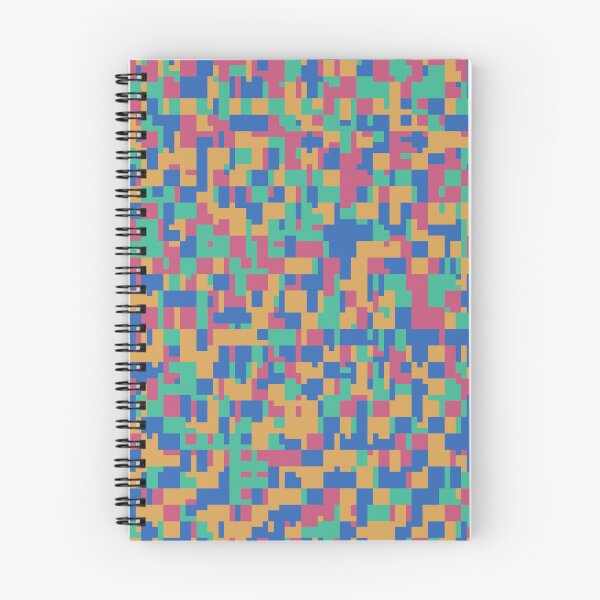 Item preview, Happy Accidents // Vintage Gingham Retro Color Glitch 1980s Geometric Cluster Pattern 8bit Pixel Art designed and sold by mixedpixels.