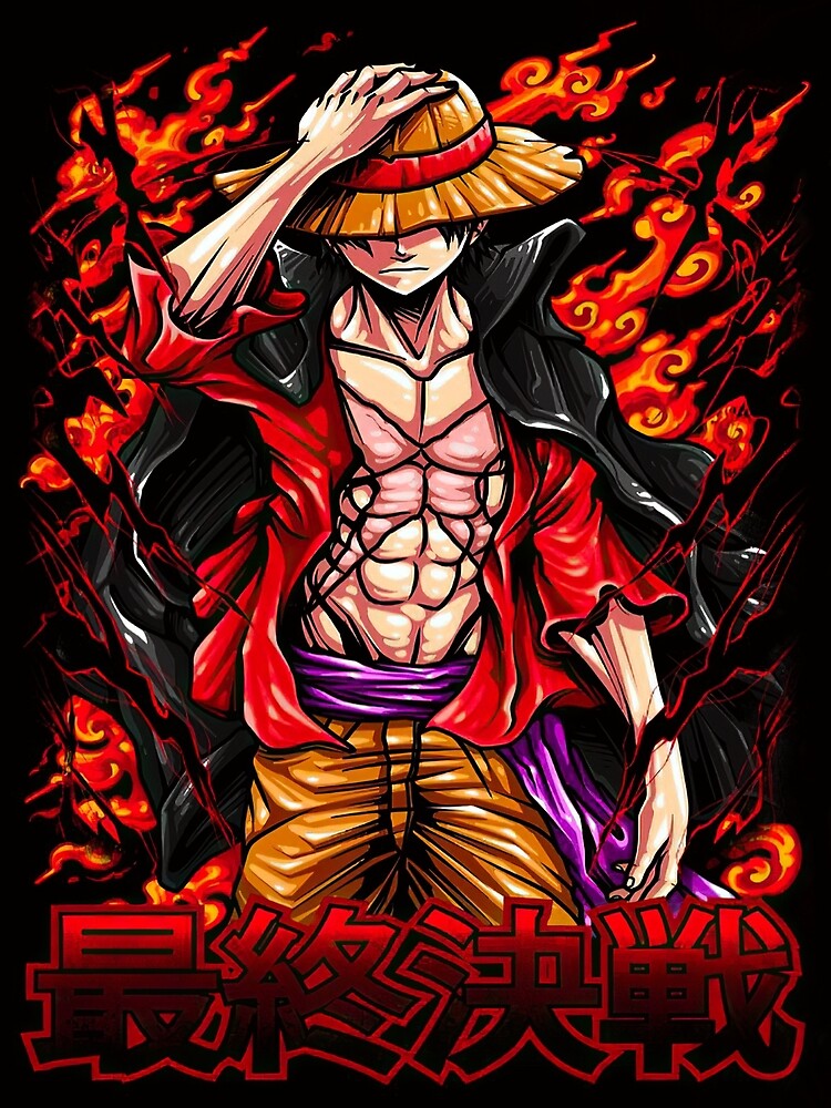 ONE PIECE MONKEY D LUFFY ANIME GEAR 5 | Greeting Card