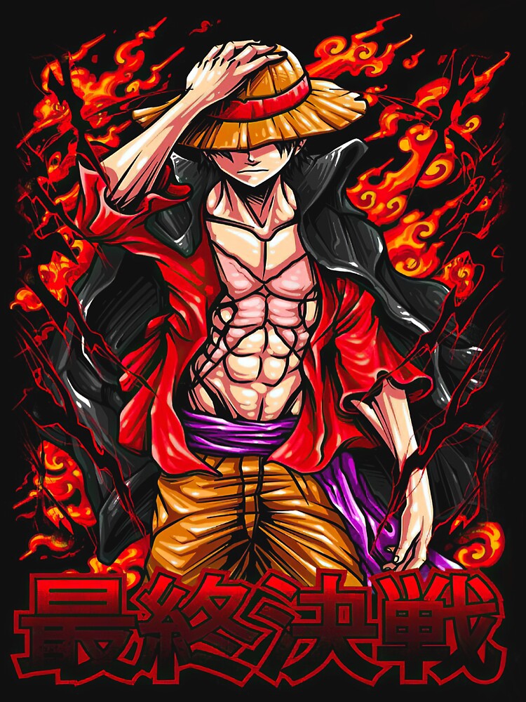 Plaid One Piece Luffy