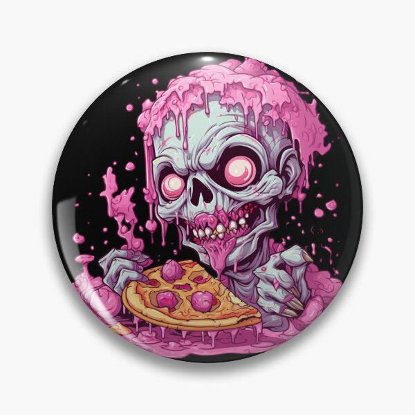Item preview, Pizza pink zombie  designed and sold by Jaro90.