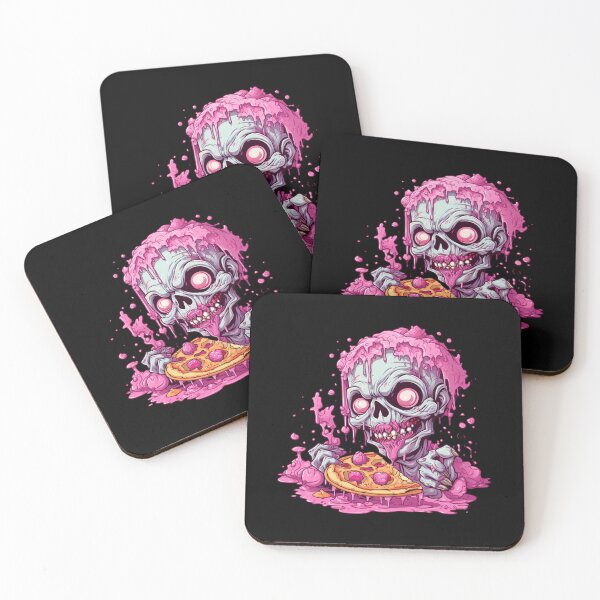 Item preview, Pizza pink zombie  designed and sold by Jaro90.