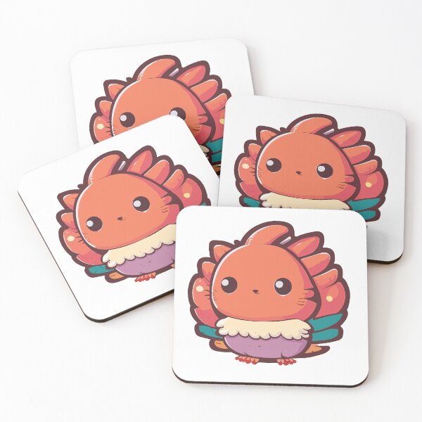 Item preview, Cute little cartoon turkey designed and sold by twisted-dot.