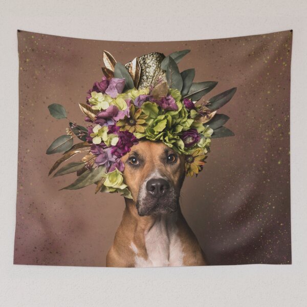 Item preview, Herbert, Pit Bull Flower Power designed and sold by SophieGamand.