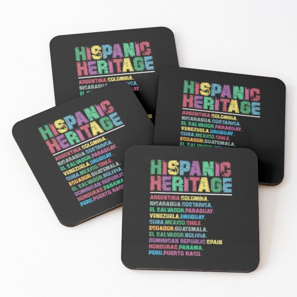 Item preview, Hispanic Heritage Month Latino Countries designed and sold by ddworkshop.