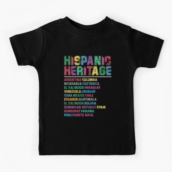 Item preview, Hispanic Heritage Month Latino Countries designed and sold by ddworkshop.