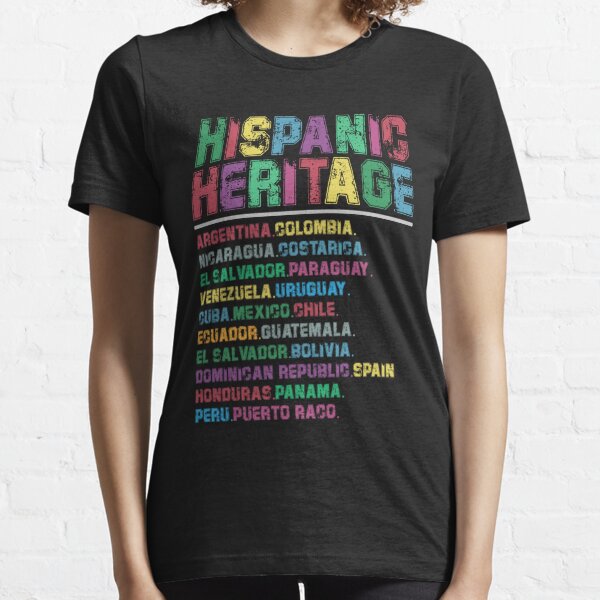 Hispanic Heritage Dominican Republic Short Sleeve T-shirt - De La Cross Fit  Apparel