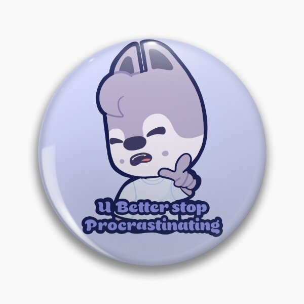 Item preview, STRAY KIDS (SKZOO) Wolf Chan You Better Stop procrastinating  designed and sold by LilMissRandom17.