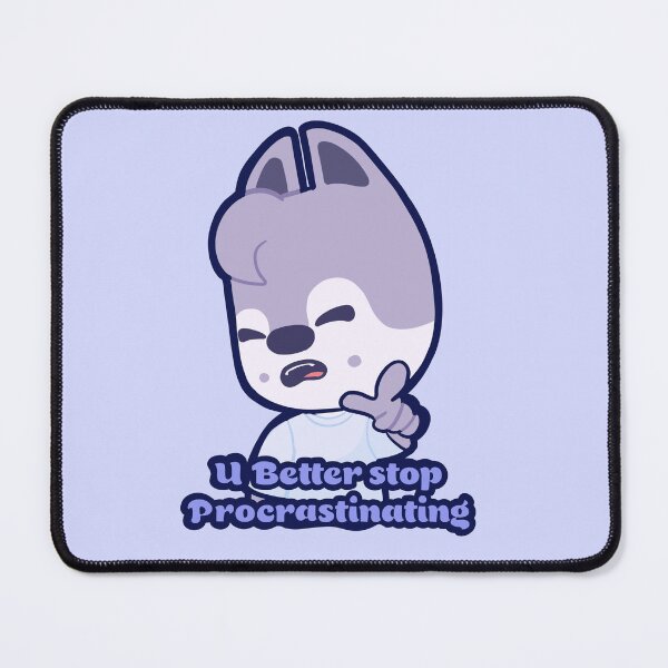 Item preview, STRAY KIDS (SKZOO) Wolf Chan You Better Stop procrastinating designed and sold by LilMissRandom17.