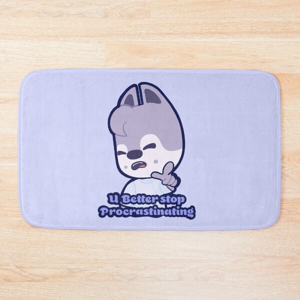 Item preview, STRAY KIDS (SKZOO) Wolf Chan You Better Stop procrastinating  designed and sold by LilMissRandom17.