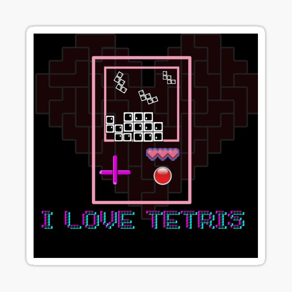 Item preview, i love tetris designed and sold by Atumaneradesign.