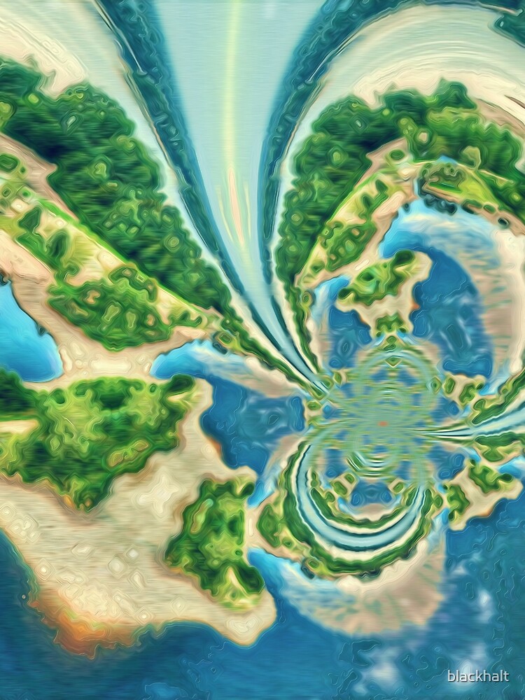 Extraterrestrial planet by blackhalt