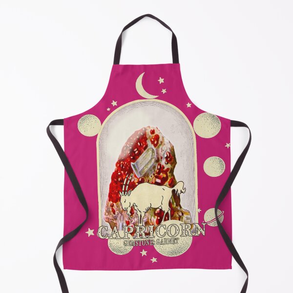 Item preview, Capricorn Gemstone: Garnet crystal. Astral design. Pink version designed and sold by MINDTHECHERRY.