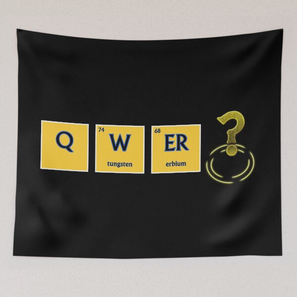 Item preview, QWER?  Periodic Table of Elements designed and sold by teacherpeiyuan.