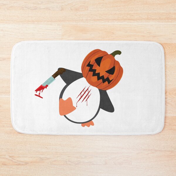 Item preview, Pumpkinhead penguin Halloween designed and sold by Garbul.