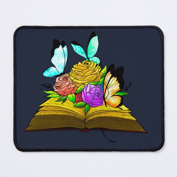 Item preview, Fantasy book with flowers designed and sold by Opeoluwa Bamitale.