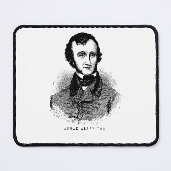 Item preview, Edgar Allan Poe etching designed and sold by Hoorahville.