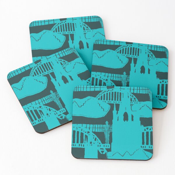 Item preview, Lino print of Newcastle designed and sold by Glory-Bee.
