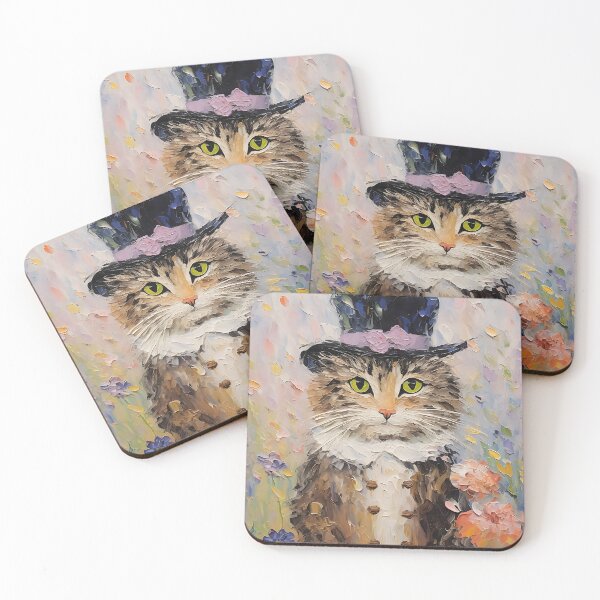 Item preview, Art Cat #3 designed and sold by ArtCatGallery.