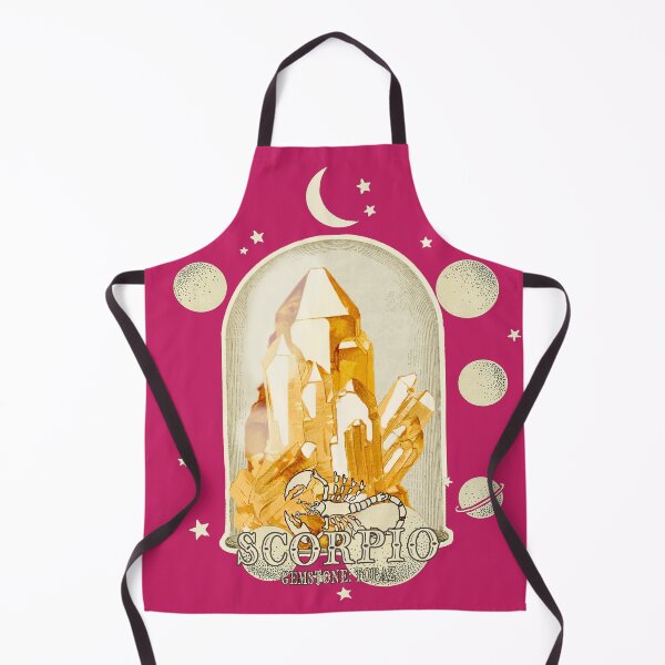 Item preview, Scorpio Gemstone: Topaz crystal. Astral design. Pink version designed and sold by MINDTHECHERRY.