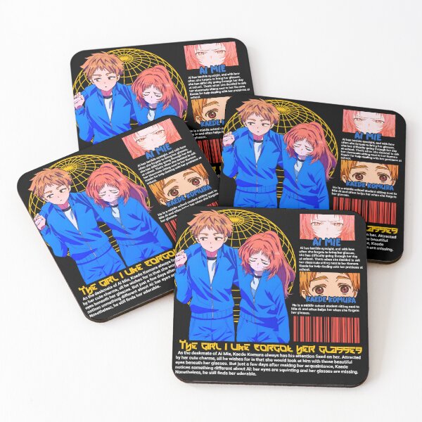 Item preview, The girl i like forgot her glasses designed and sold by Anime52.