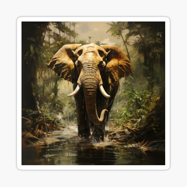 Item preview, Elephant Charge designed and sold by Grantarctix.