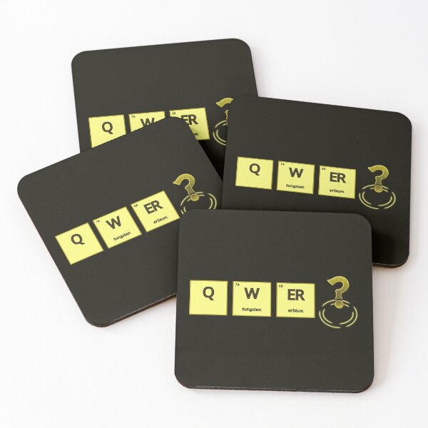 Item preview, QWER?  Periodic Table of Elements designed and sold by teacherpeiyuan.