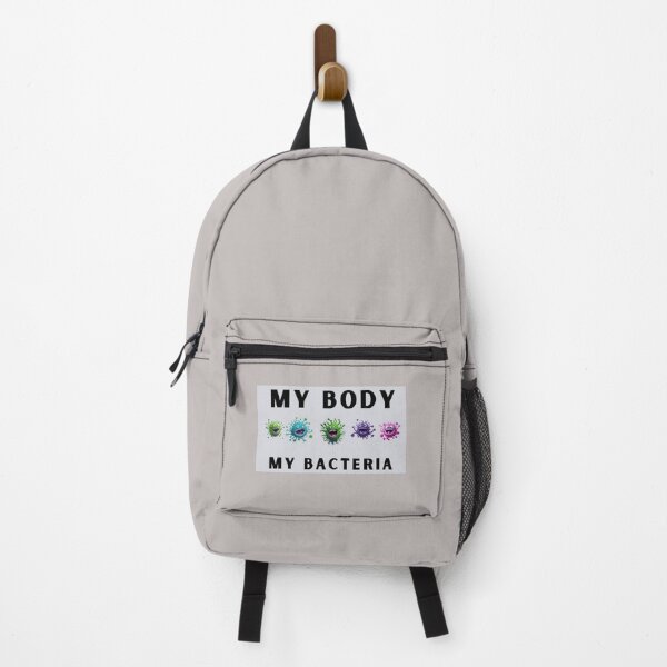 Item preview, My body, my bacteria, funny gift designed and sold by ArtiDann.