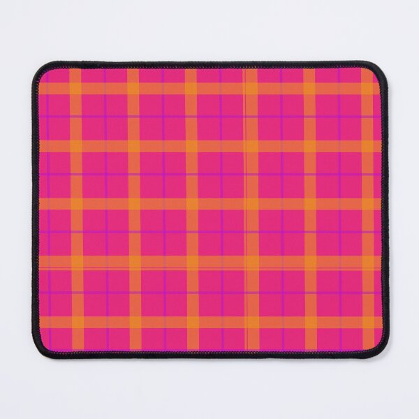 Item preview, Hot Pink and Orange Plaid designed and sold by Zab Butler Design.