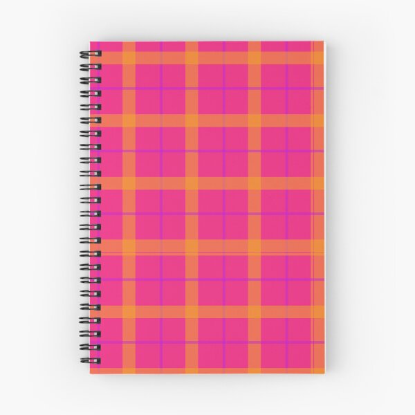 Item preview, Hot Pink and Orange Plaid designed and sold by Zab Butler Design.