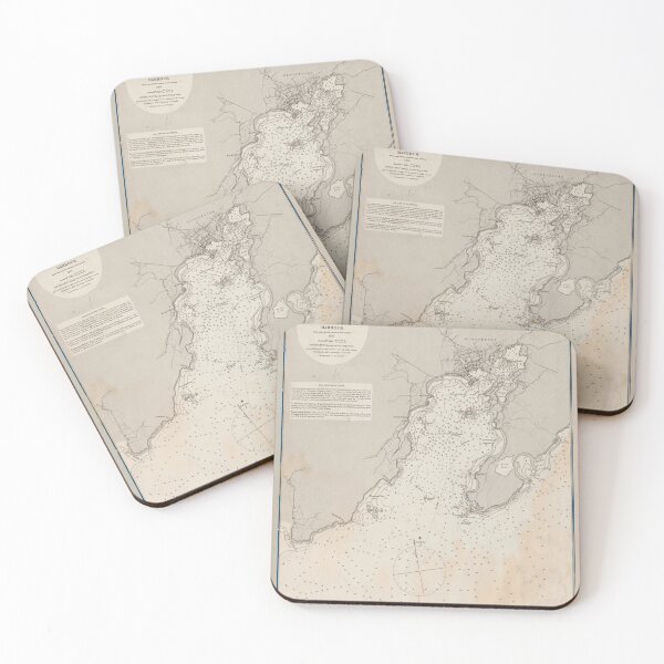 Item preview, Vintage Map of Gloucester MA (1862) designed and sold by BravuraMedia.