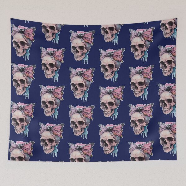 Item preview, Halloween cute skull - 8 designed and sold by BrightVibesshop.