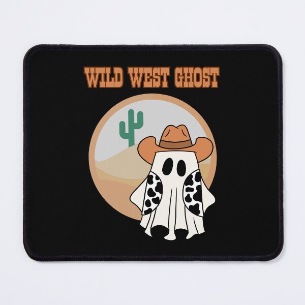 Item preview, Wild West Cute Ghost with hat designed and sold by CleanDecor.