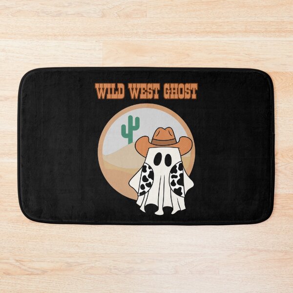 Item preview, Wild West Cute Ghost with hat designed and sold by CleanDecor.