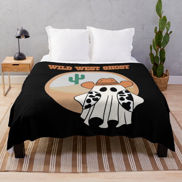 Item preview, Wild West Cute Ghost with hat designed and sold by CleanDecor.