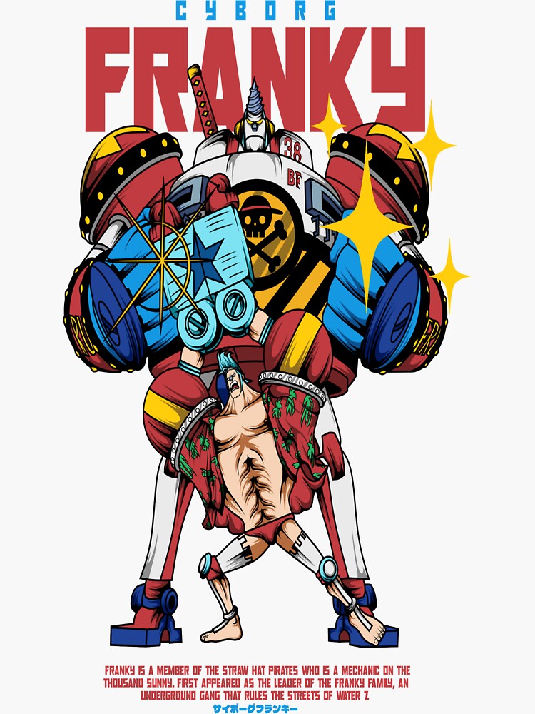 Cyborg Franky l One Piece | Sticker