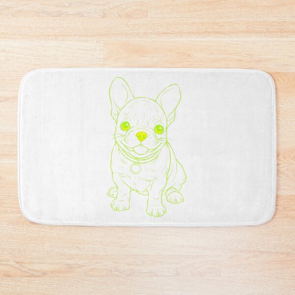 Item preview, Green French bulldog puppy designed and sold by DariyaDell.