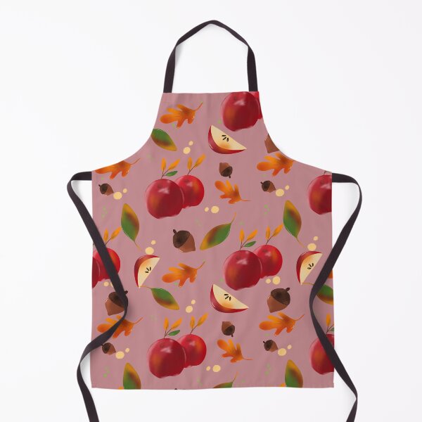 Item preview, Autumn Pattern Apple+Acorns designed and sold by ByAllyAlly.