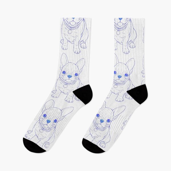 Item preview, Blue French bulldog puppy designed and sold by DariyaDell.