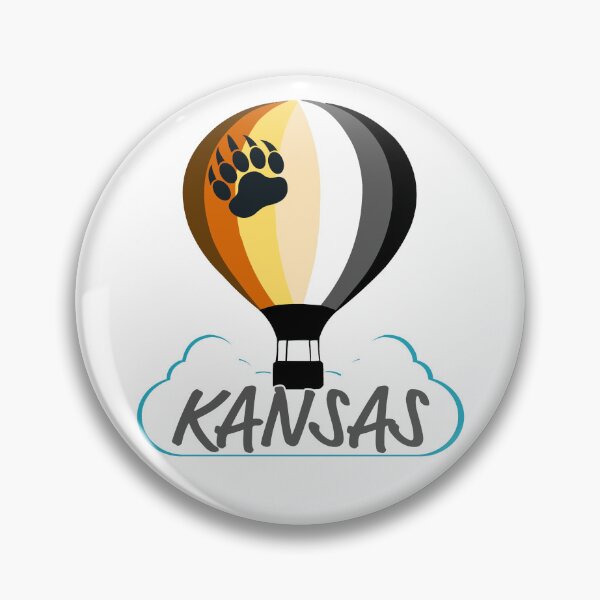 Item preview, Kansas Bear Pride Flag Balloon - LGBTQIA designed and sold by prideparadise.