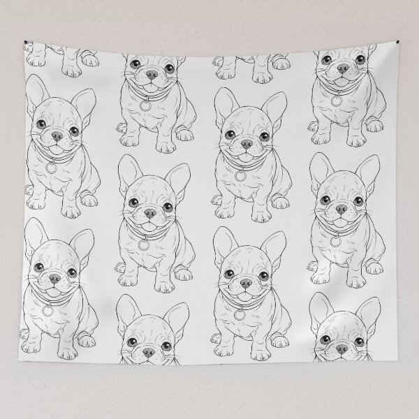 Item preview, Black French bulldog puppy designed and sold by DariyaDell.