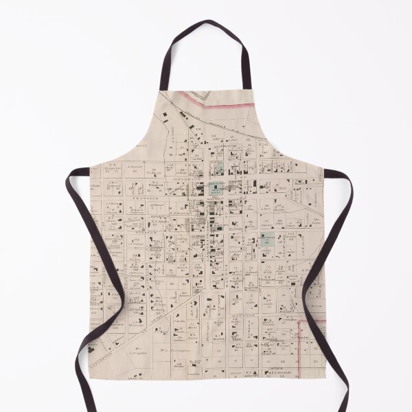 Item preview, Vintage Map of Monroe NC (1882) designed and sold by BravuraMedia.