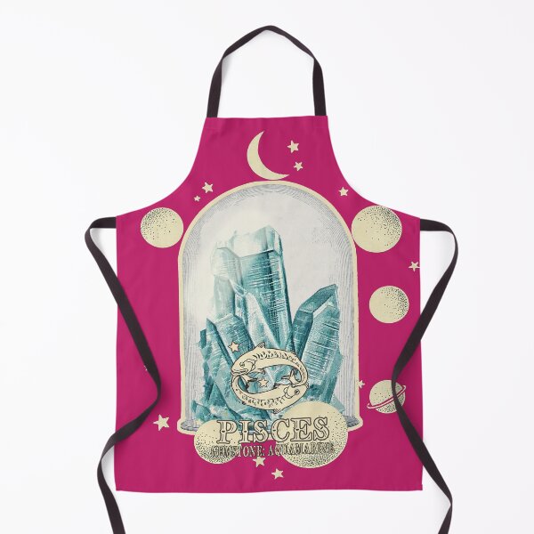 Item preview, Pisces Gemstone: Aquamarine crystal. Astral design. Pink version designed and sold by MINDTHECHERRY.