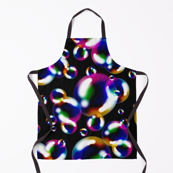 Item preview, Bubbles on Black - seamless pattern designed and sold by Smetankinaart.